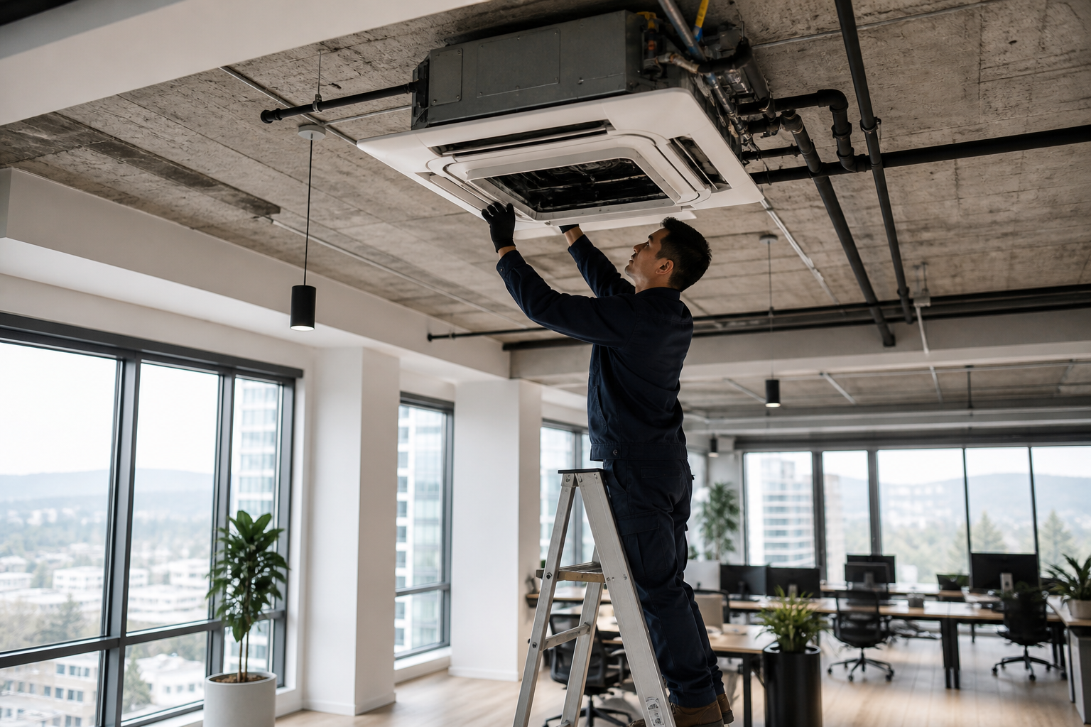 Office & Retail Heat Pump Installation