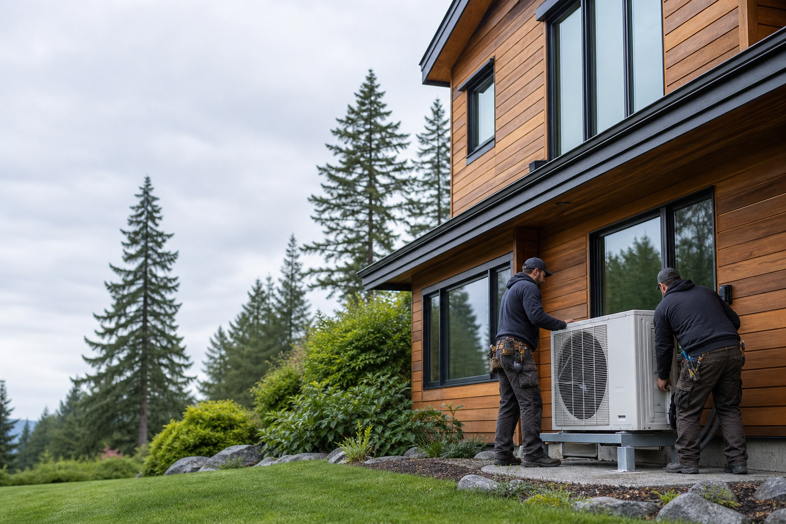Residential Heat Pump Installation