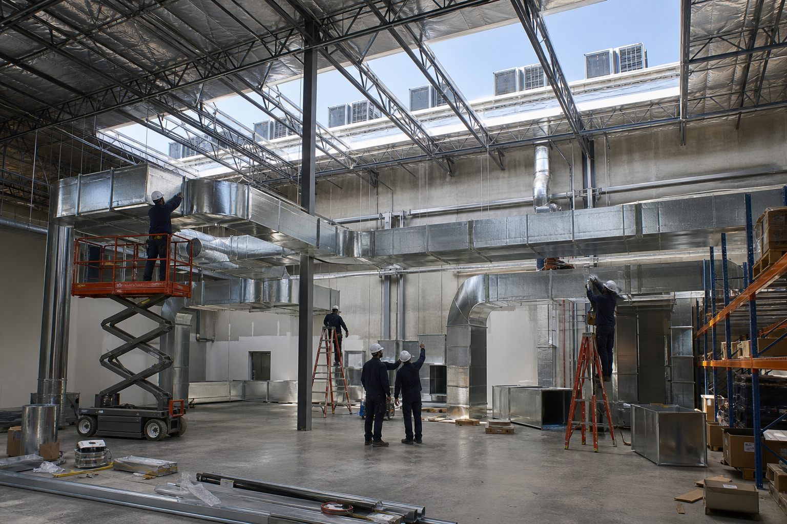 Warehouse & Industrial Heat Pumps